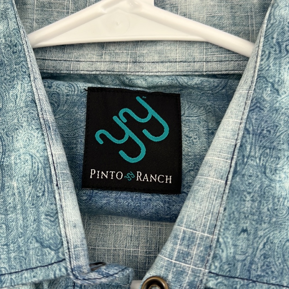 Pinto Ranch YY Collection Long Sleeve Button Down 🆕 - Picture 4 of 5